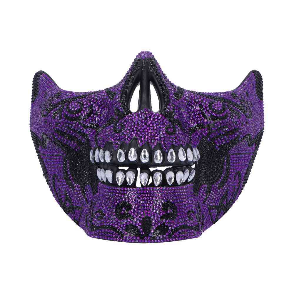 Nemesis Now - Jewelled Masquerade (Purple) 17.5cm Masker - Paars